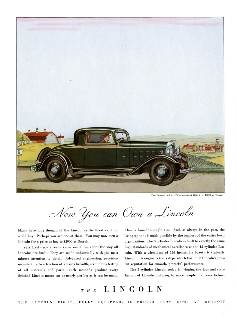 1932 Lincoln 7